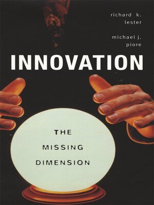 cover image of Innovation—The Missing Dimension